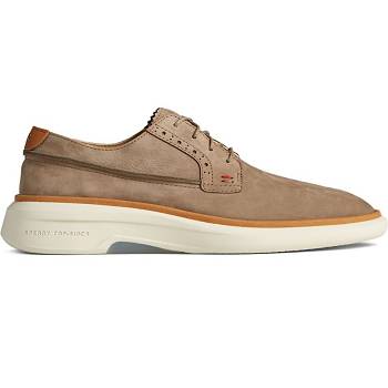 Sperry Gold Cup Commodore Plushwave Hnede - Panske Oxford Topanky